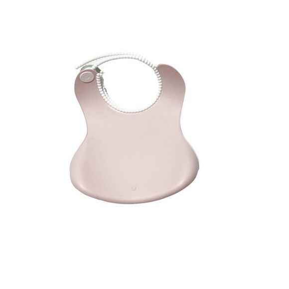 𝅺NEW BabyBjorn 2-Piece Baby Bibs Powder Green & Powder Pink - Picture 4 of 4